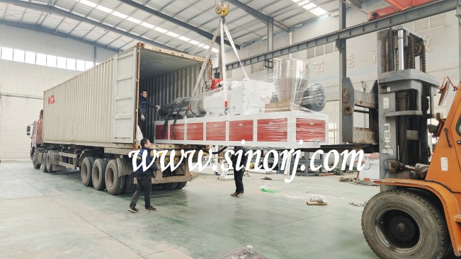 92機仿大理石生產線裝柜發(fā)貨中